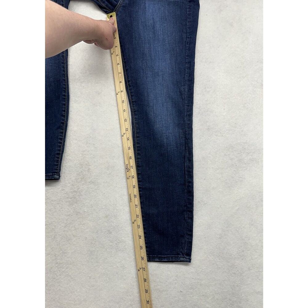 Seven 7 For All Mankind High Waist Ankle Gwenevere Skinny Jeans Pants Size 27 - Picture 6 of 8